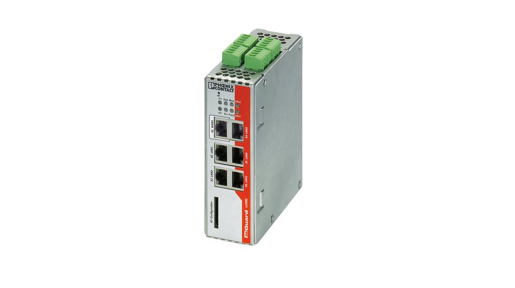 Industriële router, RJ45-poorten 6, 100Mbps, VPN-tunnels 2